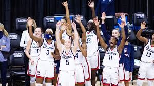 Stanford's haley jones, fran belibi embrace their team usa teammate and scar forward after heartbreaking final play. Uconn Wbb Announces Remaining Tv Schedule University Of Connecticut Athletics