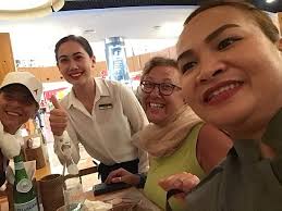 With the amazing staff