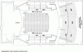 Seating Chart The Paramount Huntington Ny