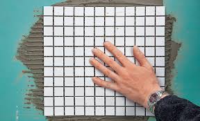 Zementfliesen sind typischerweise als mosaik gefertigt. Mosaik Fliesenkleber Selbst De