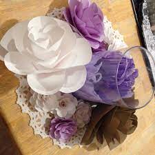 Apr 04, 2017 · it takes 8 sheets of 8.5×11″ cardstock for the largest flowers shown and 3 sheets for the smallest flowers, so be sure you buy enough cardstock. Cardstock Paper Flowers 5 Steps With Pictures Instructables