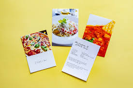 These are editable, meaning that you can type your own recipes into the cards. Recipe Cards With Photos Enjoy Paper With Print Recipes Gallery