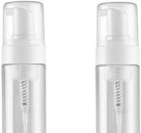 2Pcs Clear Plastic Foamer Pump Foaming Dispenser Empty Refillable Storage  Container Jar For Filling Cosmetic Facial Cleanser Liquid Hand Bath Kitchen  ...