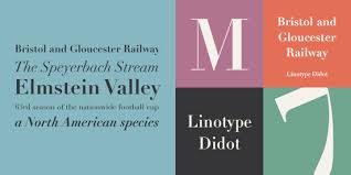 The font family includes 10 fonts, 5 sans serif weights and 5 weights with futuristic caps, thereby creating more variability. Linotype Didot Font Download Download The Linotype Didot Font Today