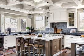 Dec 30, 2020 · a modern kitchen island in chrome or painted in a deeper or contrasting colour to the wall cabinets will make it a focal point in a grey kitchen. 4 Kitchens With White Cabinets And A Wood Island