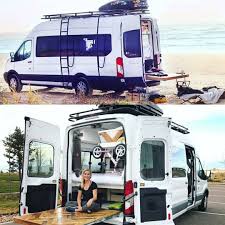 Fitetravels Ford Transit Build With Aluminess Gear Check Out The Video Tour Of Their Convers Ford Transit Camper Ford Transit Camper Conversion Ford Transit