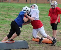 Hex Youth Football Blocking Drills 4 Better O Line Blocking Youth Football Football Drills Youth Football Drills