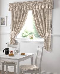 kitchen window curtains gingham