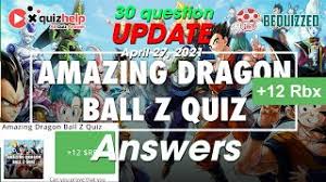 Learn how to find every exhibit and more cheats for dbz buu's fury on game boy advance. Amazing Dragon Ball Z Quiz Answers 100 Bequizzed Quizhelp Top Youtube