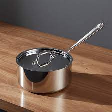 As far as i can tell nothing else they sell is that deeply discounted. All Clad D3 Stainless Steel 3 Qt Saucepan With Lid Reviews Crate And Barrel