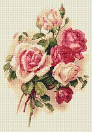 Dmc cross stitch patterns free download flowers. Classic Vintage Rose Bouquet Cross Stitch Pattern Pdf Etsy Cross Stitch Rose Vintage Rose Bouquet Floral Cross Stitch Pattern