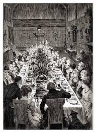 Best formal dinner party ideas from guests at formal dinner party making a toast stock. Assemblage Of Countenances Old Book Illustrations