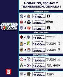 Jornada 1 del apertura 2021 de la liga mx. Liga Mx Fechas Horarios Y Canales Para Ver La Jornada 1 Del Clausura 2021