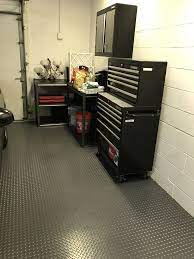 Costco Rubber Garage Floor Mats With Diamond Pattern Much Cheaper Than Epoxy Rubber Flooring Rubber Floor Mats Garage Floor Mats