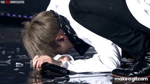 Eng Sub Suga Kneels Down Crying In Front Of Armys Bts On Make A Gif The best gifs of min yoongi on the gifer website. eng sub suga kneels down crying in