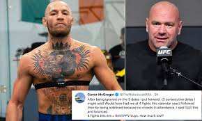 Who has mcgregor lost to? Conor Mcgregor Claims He Had Plans For Four Fights Across 2020 Daily Mail Online