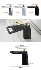 Your gold faucet bathroom stock images are ready. Luxury Deck Mount Matte Black Gold Bathroom Faucet