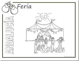 Dibujos de feria imágenes de feria artesanías de carnaval tecnicas de lectura parques de atracciones matemáticas para niños fondos de pantalls dibujos para colorear imprimir sobres. Colorear Tus Dibujos Dibujos Del Dia De La Comunidad Autonoma De Andalucia Para Pintar