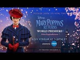 Live At The Mary Poppins Returns World Premiere Presented By Hsn Youtube