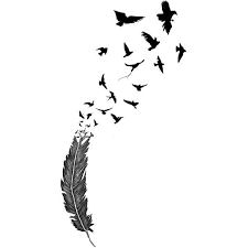 Birds Of A Feather Saying L Essenziale Lecosecheamo Feather Tattoos Temp Tattoo Temporary Tattoos