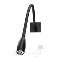 Très pratique l'applique avec liseuse intégrée permet d'assurer l'éclairage principal de la pièce et dispose en plus d'une liseuse led orientable pour la lecture. Liseuse Led Flexible Noir Kos Lighting 400053382