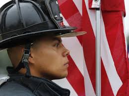Gallery: American flags flown over I-77 bridge
