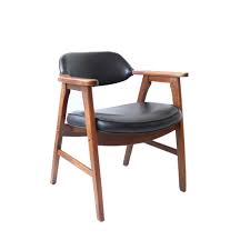 Mid century møbler is one of the leading mid century furniture dealers in the united states, specializing in vintage 1950s and 1960s modern furniture imported from scandinavia and europe. New Products Vintage Mid Century Modern Black Leather Arm Chair At 1st Sight