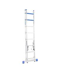 The little giant ladder is one of the safest and most comfortable ladders on the list. Aabtools Gazelle G5520 20 Ft Aluminium Combination Ladder 2 X 12 Steps