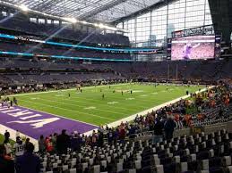 u s bank stadium section 114 home of minnesota vikings