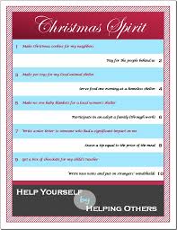 Some famous christmas poems are popular works devote. Christmas Spirit Checklist Https Www Spreadsheetshoppe Com