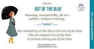 Maybe you would like to learn more about one of these? Out Of The Blue Learn English With Antri Parto Facebook