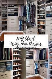 Diy Custom Closet Ikea Tarva Ivar Hack Handmade Weekly Diy Custom Closet Ikea Closet Organizer Ikea Closet Hack