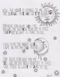 The Sun Will Rise And We Will Try Again Drawing Twenty One Pilots Truce Lyrics Drawing Its So Amazing Twenty One Pilots Lyrics Twenty One Pilots Art Truce Twenty One Pilots