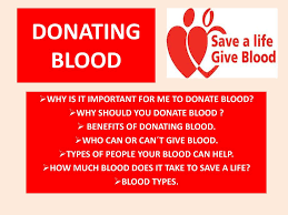 Some of you may know a friend or even a family member who has received blood at some time. Donating Blood Why Is It Important For Me To Donate Blood Ppt Video Online Download
