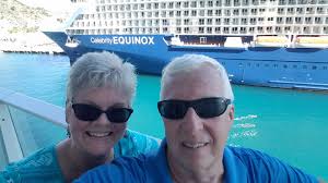 Sunrise in Miami from deck 15 of Symphony of the Seas.