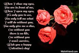 Many people claim that valentine's day is just a manufactured holiday to force you to spend money on cards and gifts. Valentine Poems For Her