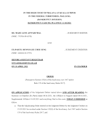 Insolvency and bankruptcy code, 2016 is considered as one of the biggest insolvency reforms in securitization and reconstruction of financial assets and enforcement of security interest act 21 psu banks had combined gross npas of rs 7.3 lakh crore at the end of september 2017 quarter. Example Of Court Order In Term Cause Paper Studocu