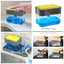 Spons cuci piring adalah benda yang selalu digunakan setiap hari untuk mencuci gelas, piring, atau peralatan dapur yang kotor. Dispenser Sabun Cuci Piring Tempat Sponge Sabun Holder Sabun Cuci Shopee Indonesia