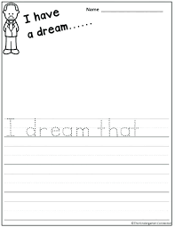 Image Result For I Have A Dream Worksheet 3rd Grade Martin Luther King Jr Writing Martin Luther King Jr Activities Martin Luther King Jr Kindergarten
