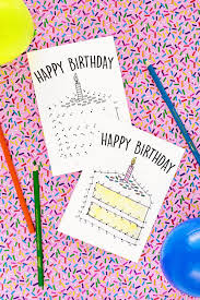 Birthday card seems like it's been around since the dawn of time. Free Printable Birthday Cards For Kids Free Printable Birthday Cards Coloring Birthday Cards Free Birthday Card