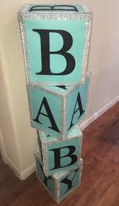 Diy Baby Blocks Jpg 500 864 Pixels Baby Blocks Baby Shower Tiffany Baby Showers Baby Shower Diy
