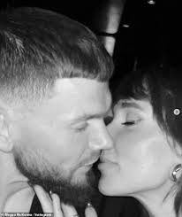 Megan McKenna locks lips with footballer boyfriend Oliver Burke