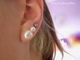 Pin by Ash on Piercings | Ear piercings, Piercings, Pearl earrings