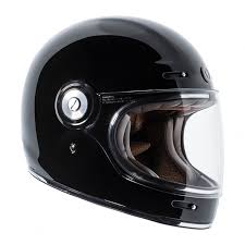 Torc T 1 Retro Full Face Helmet Gloss Black Ece At Thunderbike Shop