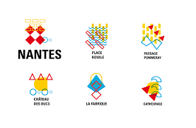 The Identity Of Nantes Is Composed Of A Multiple Sound Signatures Contained By Its Different Neighborhoods Parks And Histor City Branding Clever Logo Identity