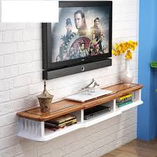 Creative Decorative Wall Hanging Tv Cabinet Wall Shelf Small Apartment Living Room Tv Cabinet Bedroom Set Top Box Rack Aliexpress See more ideas about tv wall cabinets, tv wall, ikea besta.