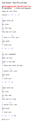 The Civil Wars Dance Me To The End Of Love Chords Guitar Chords In G For Cat Powers Sea Of Love From The Movie Juno At Http Www Guitaretab Com C Cat Power 22527 Ht Music Guitar Quotes Wedding Songs Songs