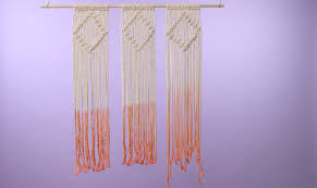 Shop furniture, home décor, cookware & more! You Can Make This Macrame Wall Hanging With Just 2 Knots Craftsy