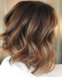 Muted Caramel Highlights For Brown Hair Hair Styles Short Hair Balayage Balayage Hair