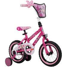 12 Inch Disney Minnie Mouse Bike For Girls By Huffy Walmart Com